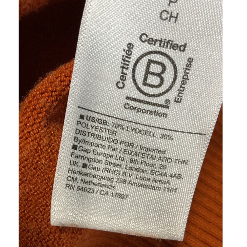 Athleta Cozy Foliage Orange Keys Intention Pants Size S - Picture 4 of 4
